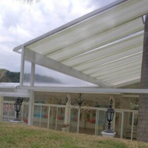 Cobertura área de prédio - Cobertura transparente para eventos prediais em São Paulo e Região Opções Coberturas