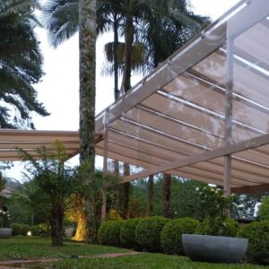 Cobertura área social - Cobertura transparente para eventos em São Paulo e Região Opções Coberturas
