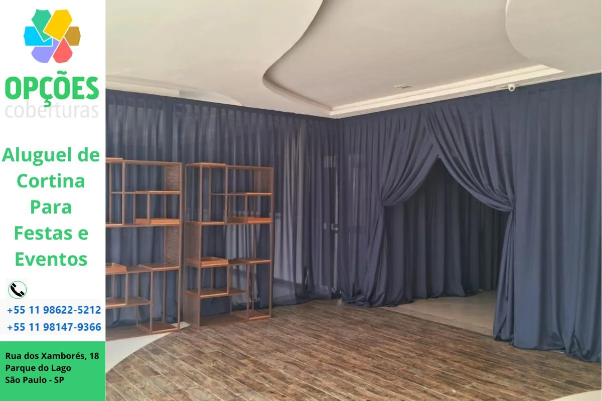 Aluguel de Cortina Para Festa em Ibiúna SP - Confira como 1 Cortina Pode Transformar o Visual do Seu Evento (e Economizar)